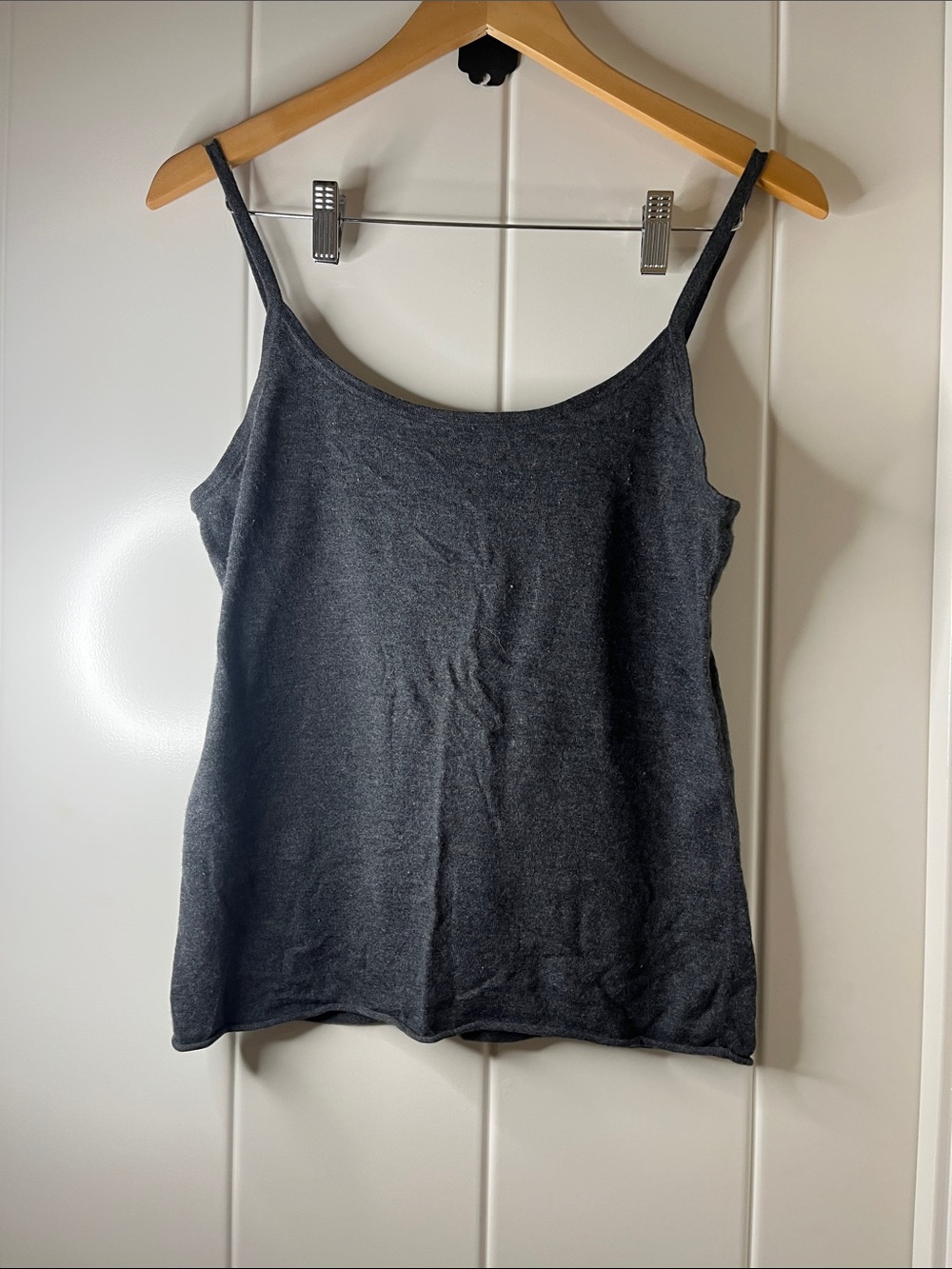Bath & Body Works Dark Charcoal Knit Camisole